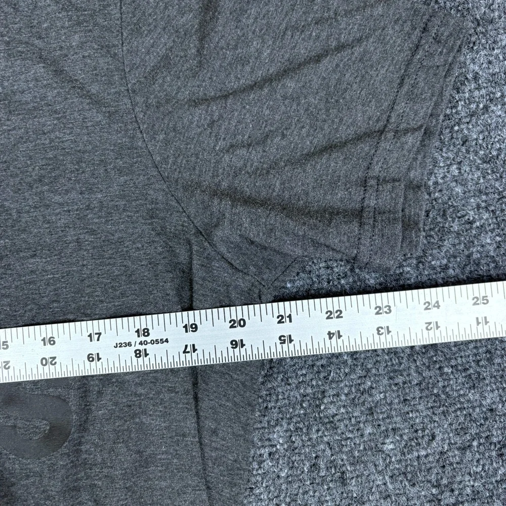 Adidas Atacagil Amplifier T Shirt Mens Large Gray Short Sleeve Workout‎ Crewneck